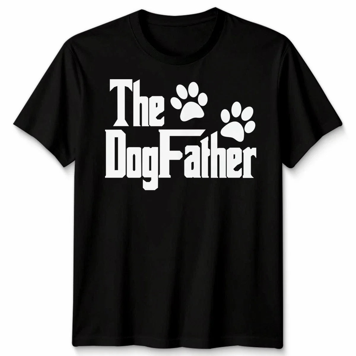 Unisex Tshirt The Dogfather Funny Father'S Day Gift For Dog Dads Unisex