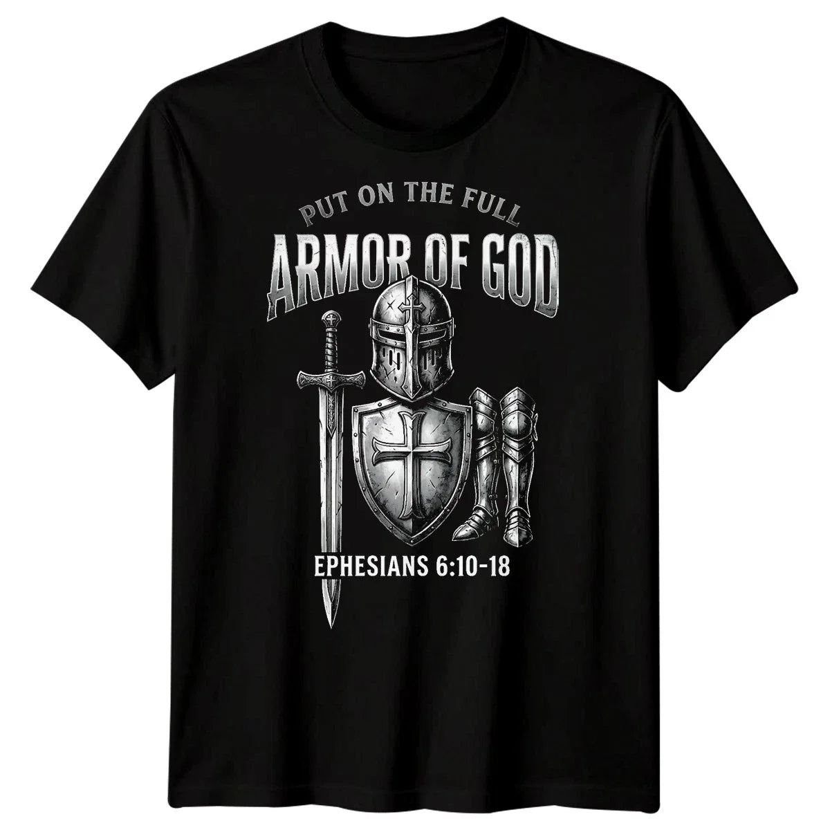 Armour Of God Mens T Shirt Christian Clothing For Bible Verse Christian Gift Unisex
