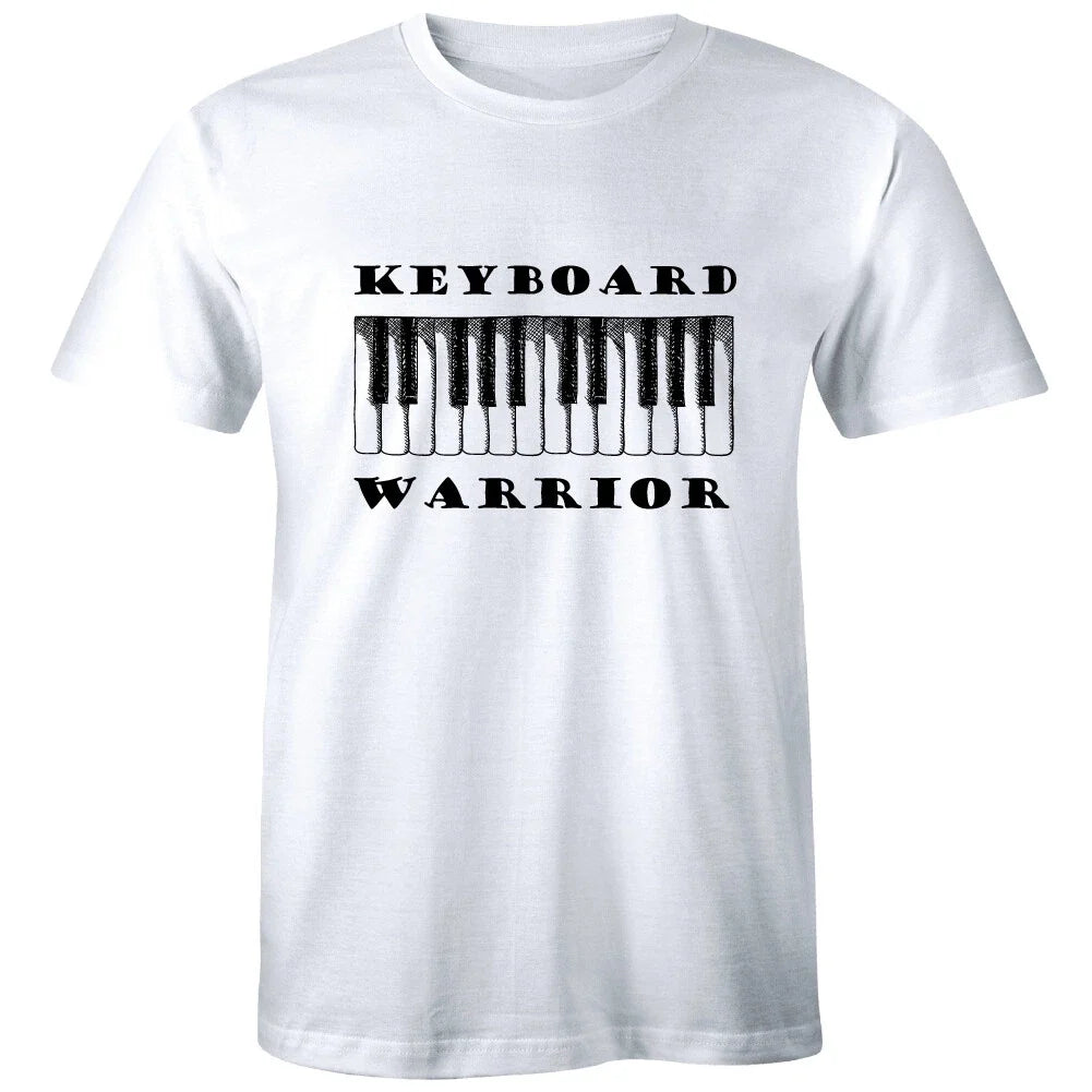 Keyboard Warrior Men's Piano Instrument Music Lover Gift Tee Unisex