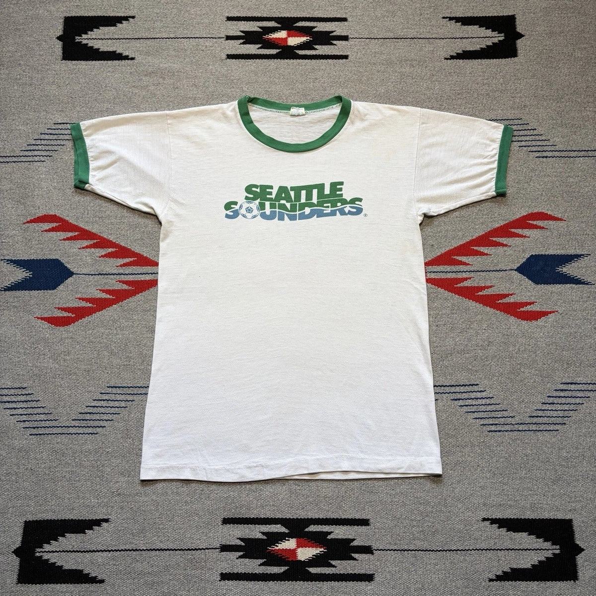 Vintage Seattle Sounders FC Men's Medium 70s Champion Shirt Soccer Unisex