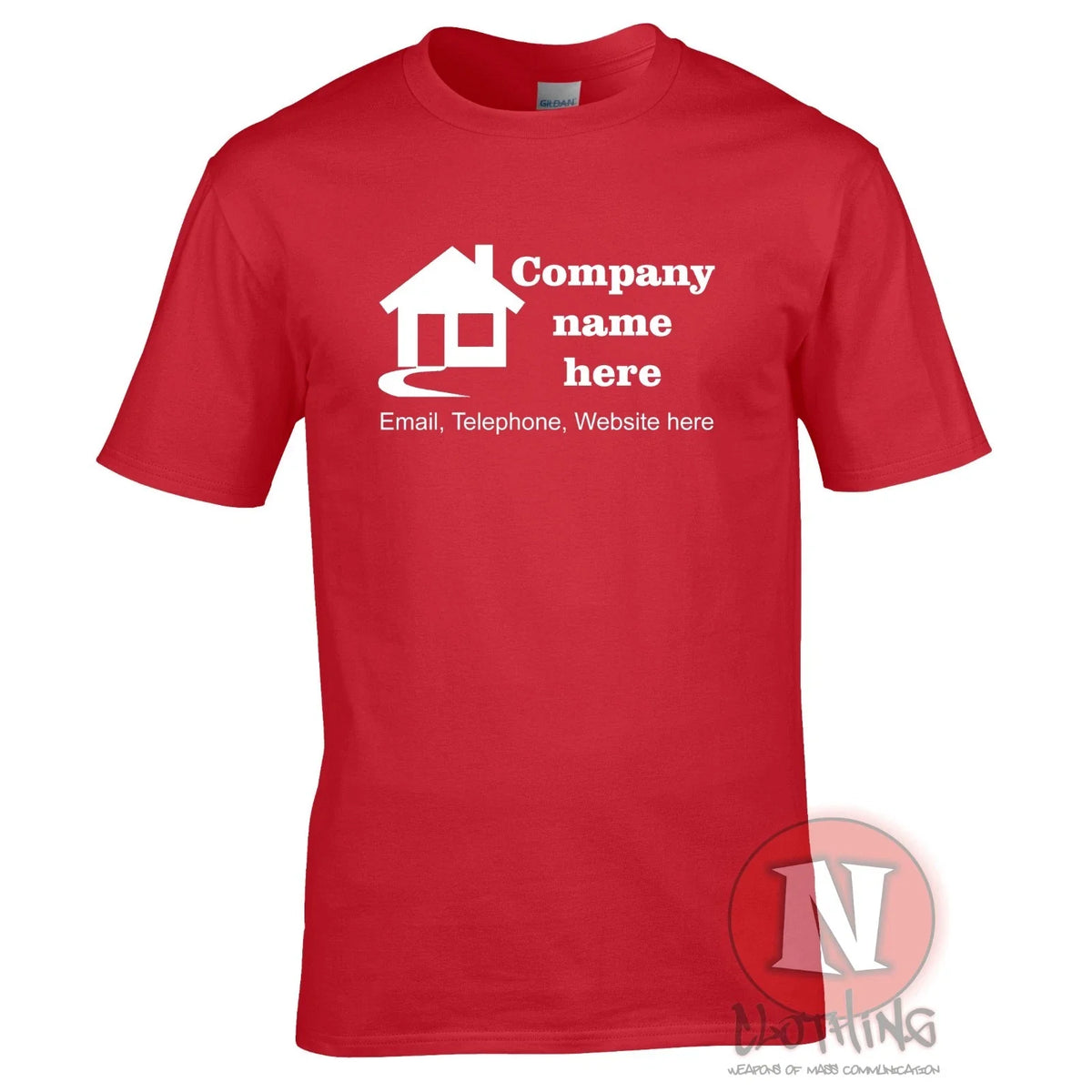 Property maintenance personalised custom building company tee Unisex