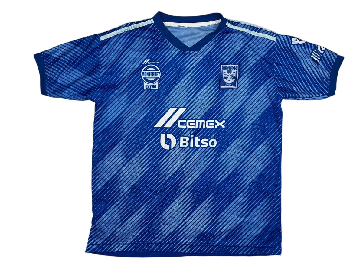TIGRES UANL Blue Monterrey Mexico LIGA MX FOOTBALL JERSEY Soccer Fan Shirt Men L Unisex
