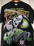 GRAVE DIGGER ON A HEAVYWEIGHT SHAKA T SHIRT "MODERN Unisex