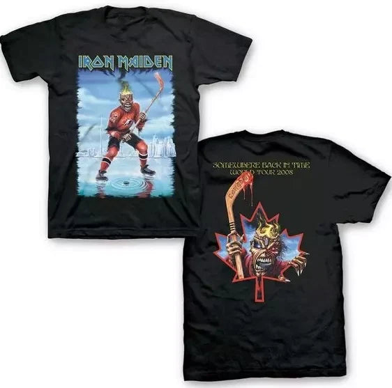 IRON MAIDEN Top Tier , Hockey Canada Double Sided Unisex