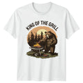 King Of The Grill Mens BBQ Humor Grilling Fathers Day Gift For Him Unisex