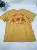 Espana Futbol Sonoma Life+Style Med tee Spain Soccer Yellow Unisex
