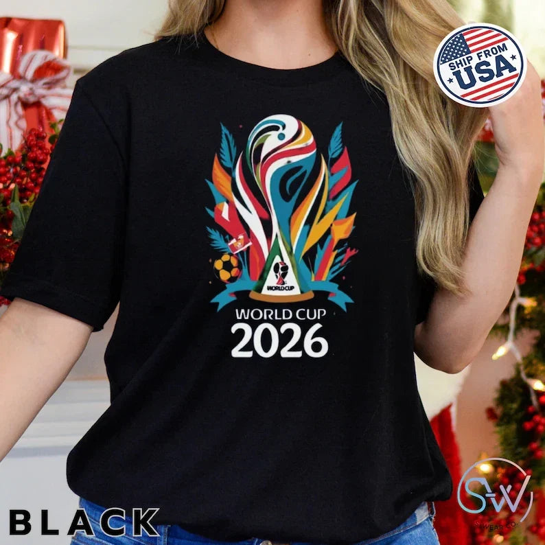 2026 World Cup Shirt, Soccer World Cup Tee, Football Fan Apparel Unisex