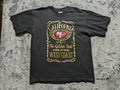 Athletic Pro Short Sleeve T Shirt Men's Size XL Black San Francisco Unisex