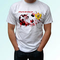 Montenegro football flag white t shirt soccer style design mens womens kids baby Unisex
