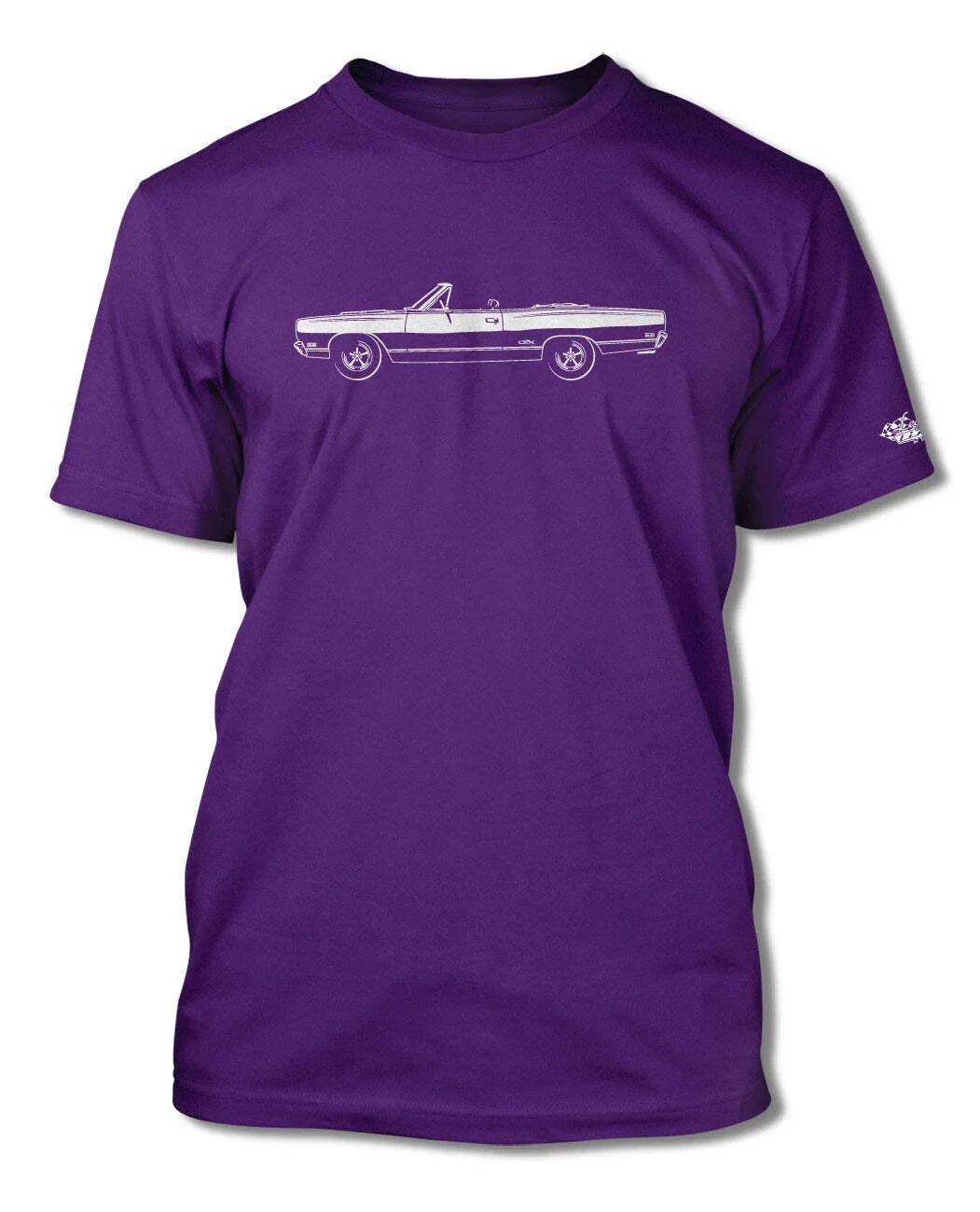 1969 Plymouth GTX Convertible - Men - Side View Unisex