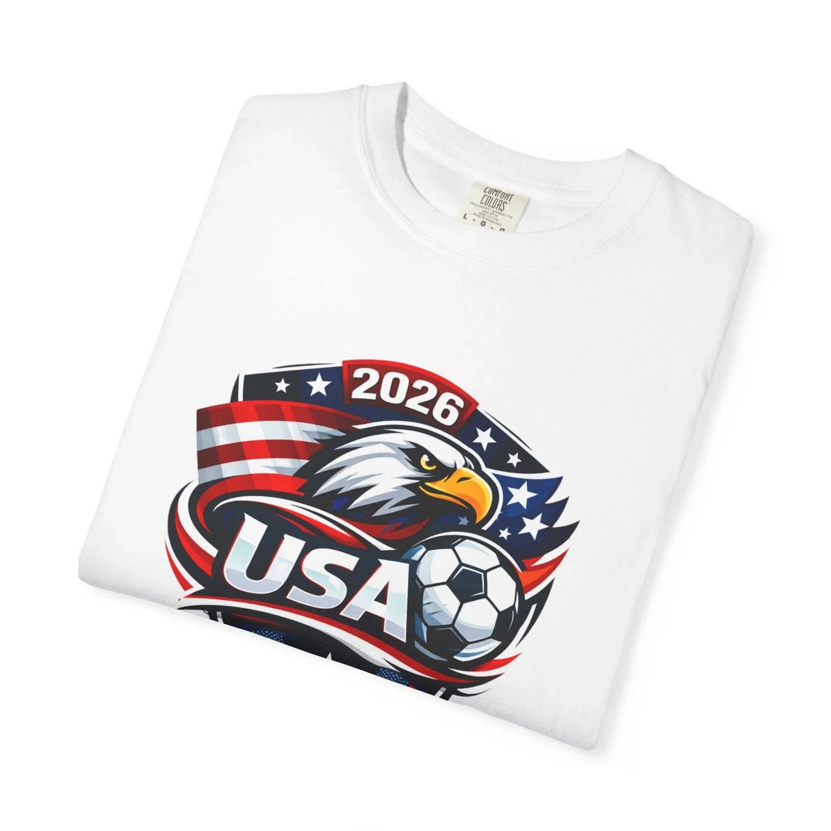 USA Eagle Soccer 2026 | American Flag Crest Unisex