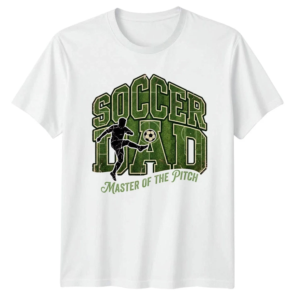 Master Of The Pitch Mens Sports Dad Soccer Fathers Day Gift For Him Unisex