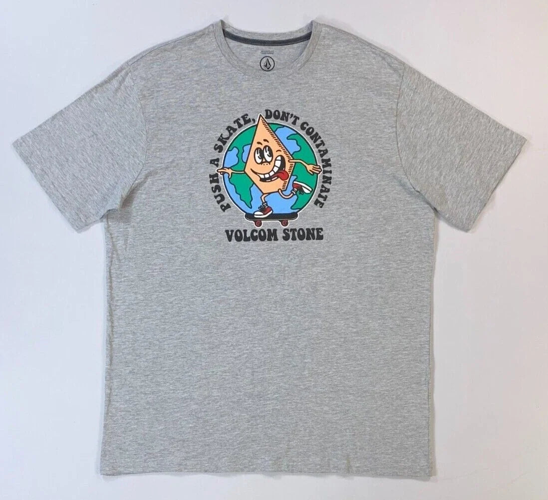 Men's Volcom Modern Fit "Push a Skate, Don't Contaminate" Earth Day Unisex