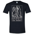 The Hermit Tarot Card Shirt Grim Reaper Halloween Gothic Horror Tee Goth Unisex