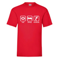 Eat, Sleep, Football - Football Fan , Football Player - Footie Fan Gift Unisex