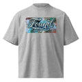 Found Oversized Organic 100% Cotton , Graphic Tee Wearable Art | MOEBEER Unisex