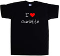 I Love Heart Charlotte Unisex