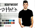 Shaka Wear Mens Max Heavyweight Short Sleeve Any Color Basic Plain Tee Unisex