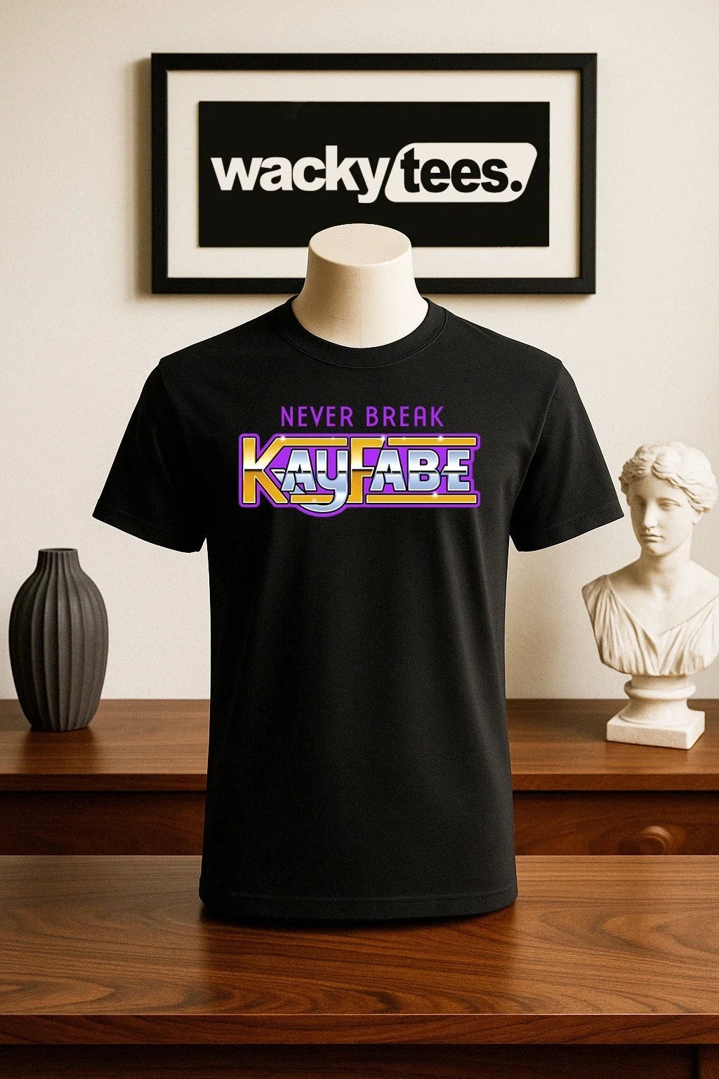 Never Break Kayfabe Wrestler Lingo Wrestling Graphic Tee Shirt Unisex
