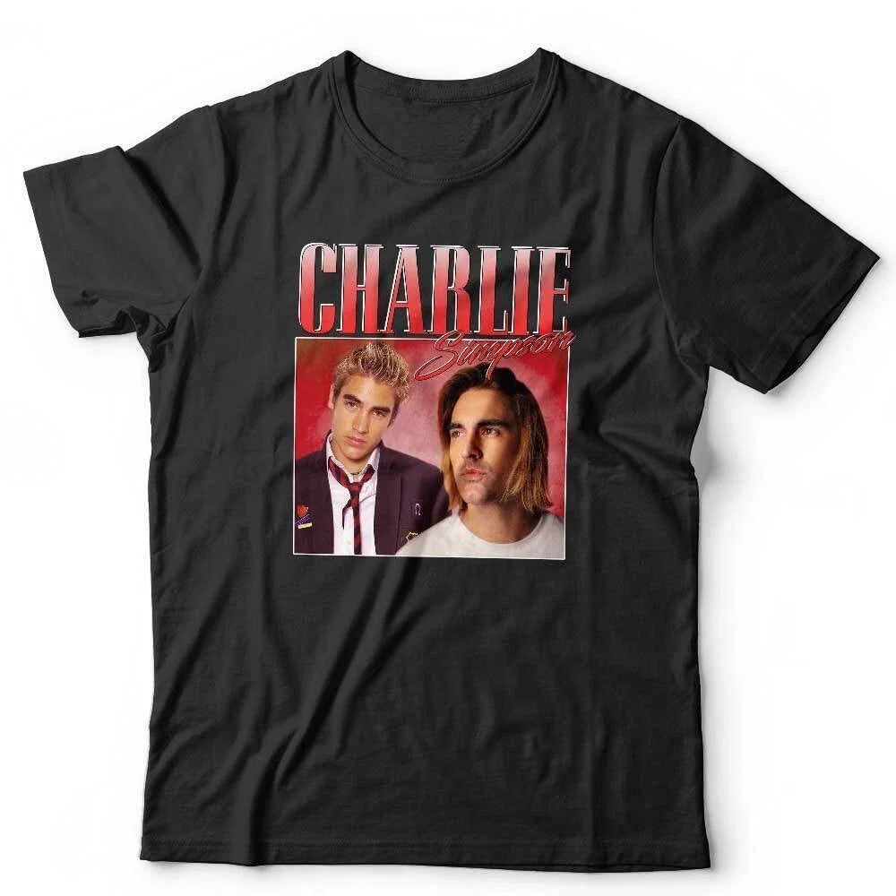 Charlie Simpson Appreciation Unisex TShirt Large Fit 3-5XL Throwback Homage Unisex