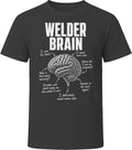 Welder Brain Funny Welding T Shirt