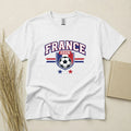 France 2026 Football Fan T Shirt Soccer Supporters Gildan Cotton Family Top Unisex