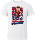 Alexander Sorloth Norway Soccer Caricature 2026 World Cup T Shirt Unisex