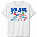 We Are Twenty Six Unisex Football T Shirt Soccer Fan Mens Womens Tee Unisex