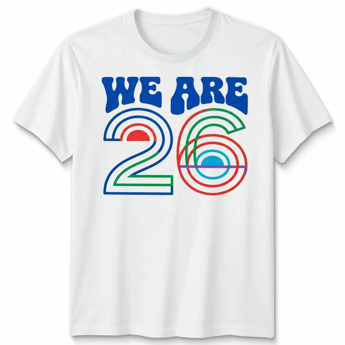 We Are Twenty Six Unisex Football T Shirt Soccer Fan Mens Womens Tee Unisex