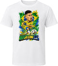 Gabriel Martinelli Brazil Soccer Caricature 2026 World Cup T Shirt Unisex