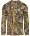 KombatUK Mens Hunting Long Sleeve T-Shirt - English Hedgerow Camouflage Camo
