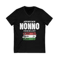 Italian Flag V-Neck Tee Gift For Nonno Soccer Coach Fathers Day Gift Shirt Unisex