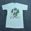 VTG 1994 World Cup Rose Bowl Soccer Youth XL Brazil Italy Nutmeg RARE Unisex