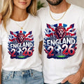 England Football World Cup 2026 Unisex Kids Soccer Game Tee Boys Girls Unisex