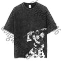VINTAGE Washed Jujutsu Kaisen Cosplay Fashion Short Sleeves Tee Gift #Z Unisex