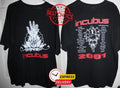 Vtg Incubus 2001 Tour Concert Rock Band Tee Unisex
