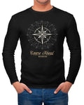 Men's Long Sleeve Compass Navigator Long Sleeve Shirt Neverless® Unisex