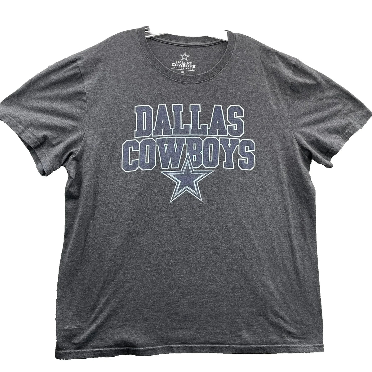 Dallas Cowboys Men's XL Gray Retro Football Sportswear Training Athletic Unisex