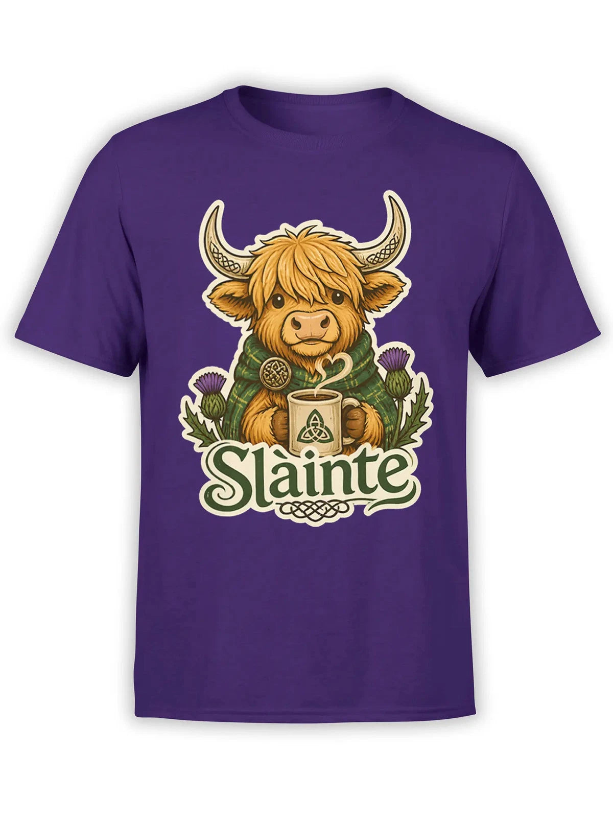 Celtic Brew Highland Cow T-Shirt | Unisex