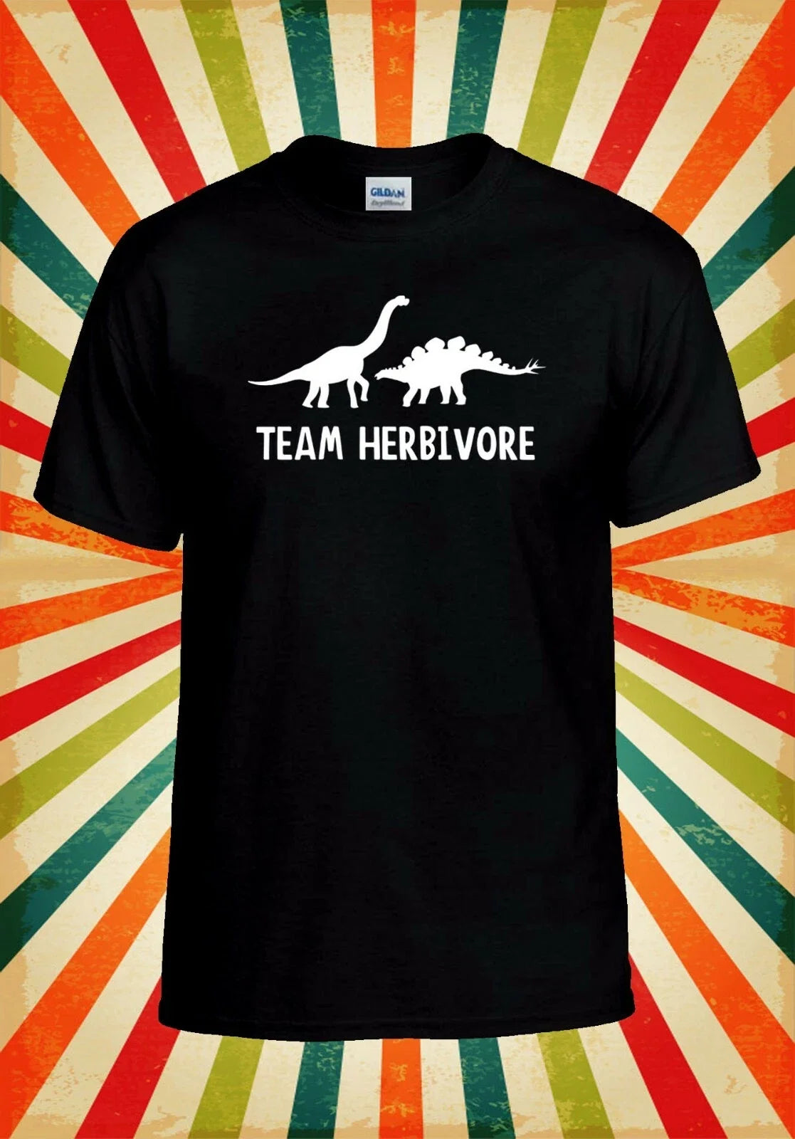 Team Herbivore Vegan Dinosaur Funny Men Women Vest Tank Top Unisex T Shirt 2422 Unisex