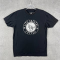 LBF Live Breathe Futbol Black Graphic T Shirt Mens Size Large Soccer Sportswear Unisex