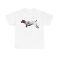 German Shorthaired Pointer 'On Point' Unisex Heavy Cotton Tee Unisex