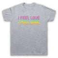 DONNA SUMMER UNOFFICIAL I FEEL LOVE TEXT DISCO ICON HIT MENS & WOMENS Unisex