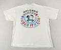 Vintage Hanes Shirt Mens XL White Orlando Olympic Soccer Flags 1996 Graphic Unisex