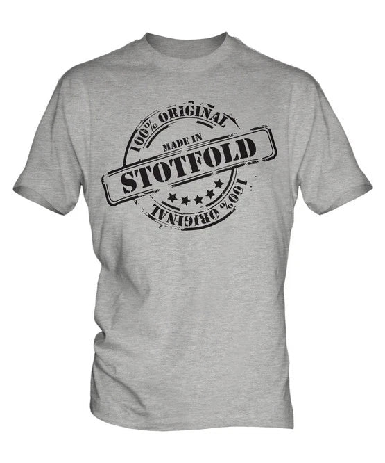 MADE IN STOTFOLD MENS GIFT CHRISTMAS BIRTHDAY 18TH 30TH 40TH 50TH 60TH Unisex