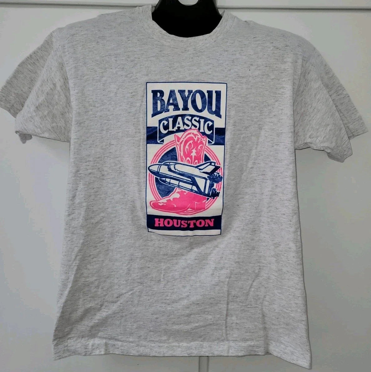 Vintage Bayou Classic Houston T Shirt Southern Grambling State Size XL HBCU USA Unisex