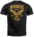 Mens Back Print Mens Eagle Eagle Print Retro Design Back Print Unisex