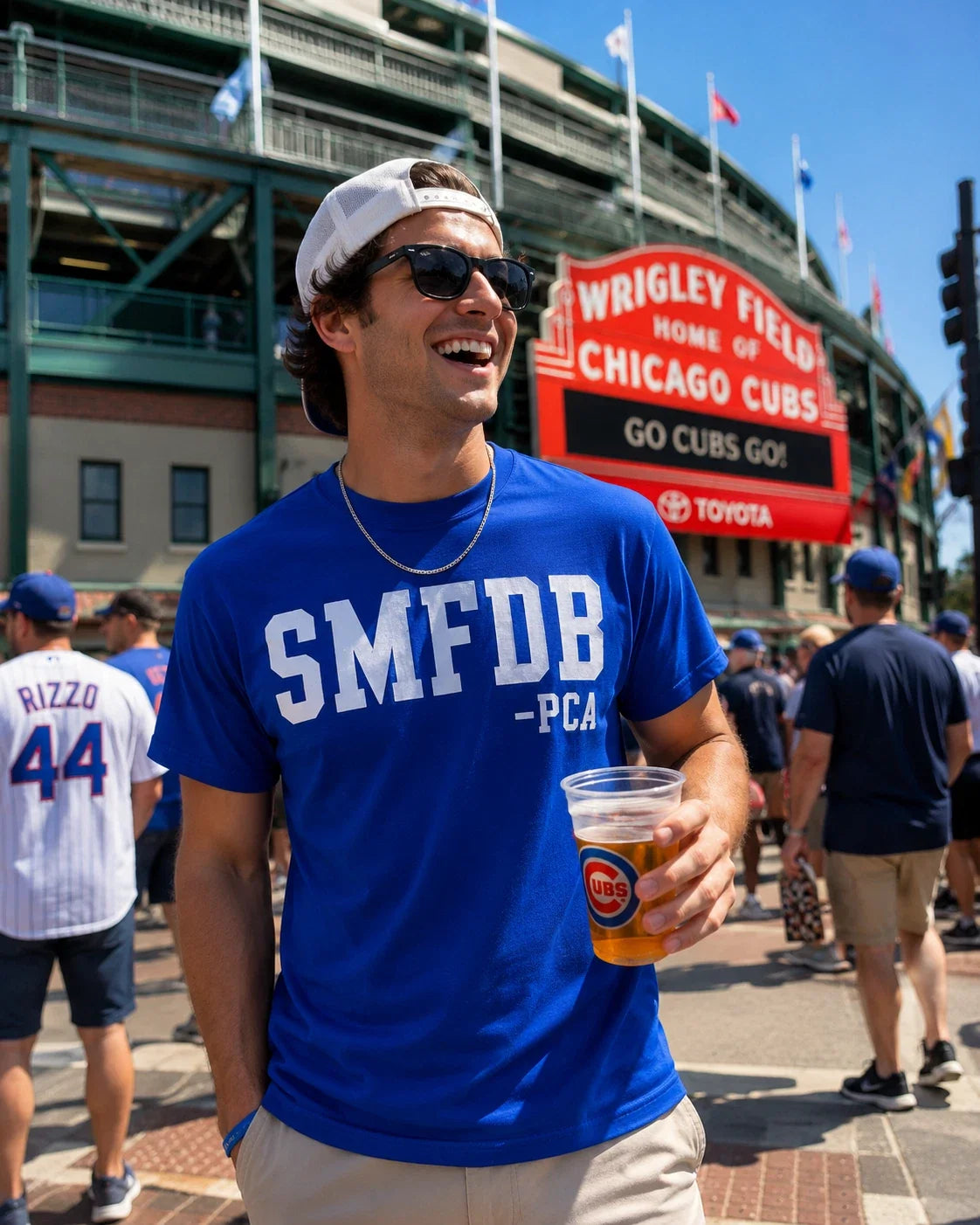 SMFDB PCA Chicago Cubs Baseball | Funny Sports Humor Unisex