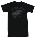 Game of Thrones Adult New - "Winter is Coming" Simple Wolf Head Pic Unisex