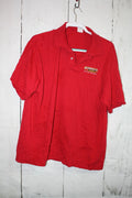 FIREHOUSE SUBS polo shirt  XL Unisex  Hanes workwear FIREMAN